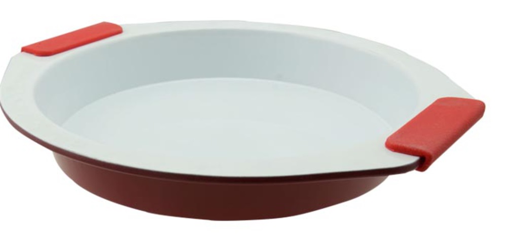 Hausberg ERT-MN 752 kerámia bevonatú kerek tapadásmentes tepsi 29 x 26,5cm