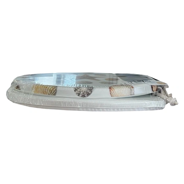 Hausberg ERT-SN 6500AB+DS fehér műanyag WC ülőke