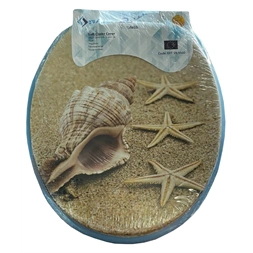 Hausberg ERT-SN 6500BL+DS kék műanyag WC ülőke