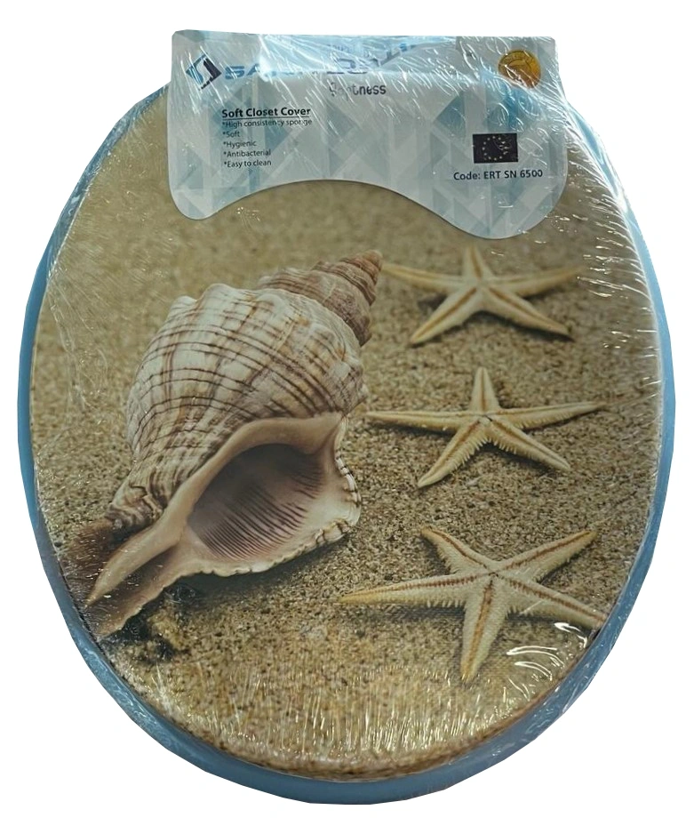 Hausberg ERT-SN 6500BL+DS kék műanyag WC ülőke