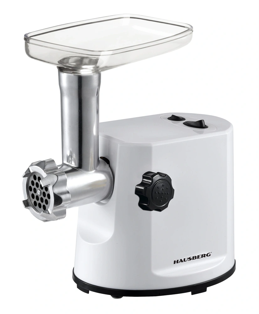 Hausberg HB-3415AB 1200W fehér elektromos húsdaráló réz motor