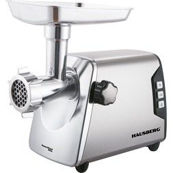 Hausberg HB-3460 2500W rozsdamentes acélházas, réz motor húsdaráló