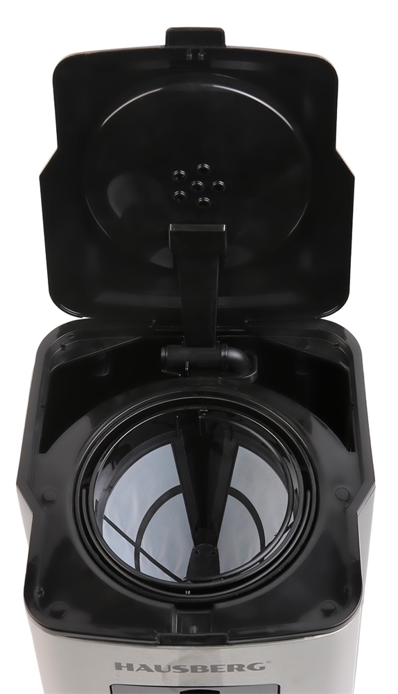 Hausberg HB-3755 1200W WiFi app vezérléssel, időzítővel, 1,8L üveg kancsóval elektromos kávéfőző