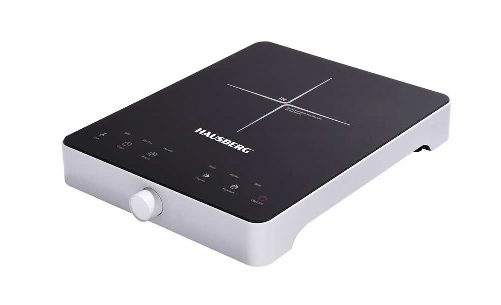 Hausberg HB-1526AB 2000W fekete  elektromos egylapos indukciós főzőlap érintésvezérléssel