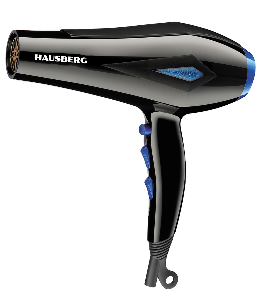 Hausberg HB-28 2400W fekete hajszárító