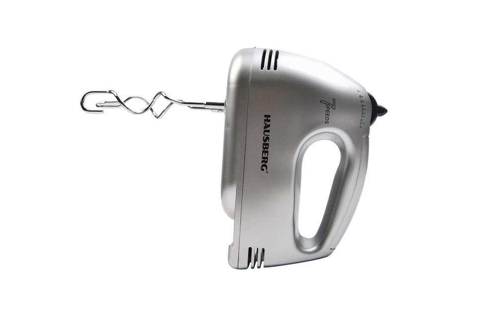 Hausberg HB-3551RS 250W piros-ezüst tálas mixer réz motorral