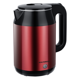 Hausberg HB-3623RS 2,2L vörös dupla falú acél vízforraló 1800W