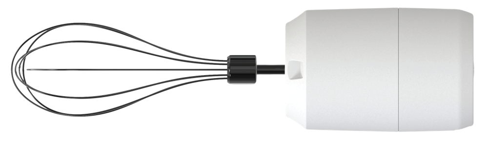 Hausberg HB-4110 20W fehér akkumulátoros kézi mixer, 800mAh