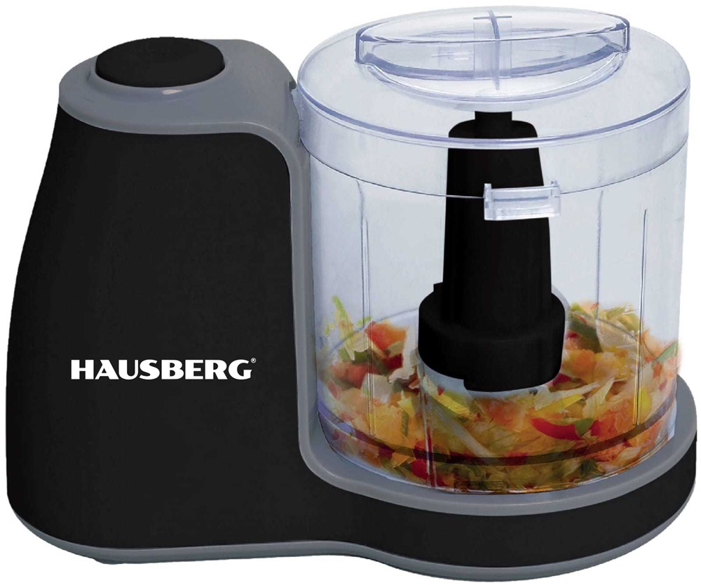 Hausberg HB-4504NG 100W fekete elektromos mini aprító 0,5L réz motorral