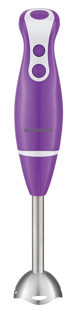 Hausberg HB-7672MV 300W lila botmixer turbó sebesség fokozattal