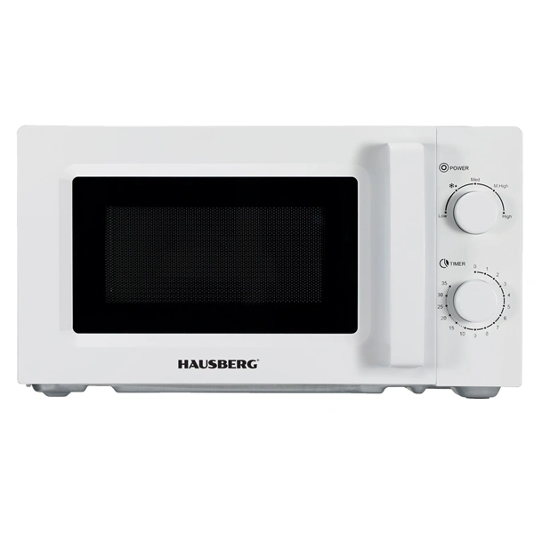 Hausberg HB-8008AB 700W 20L fehér mikrohullámú sütő (Újszerű)