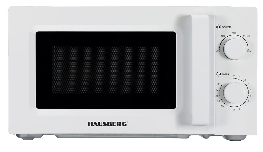 Hausberg HB-8008AB 700W 20L fehér mikrohullámú sütő (Újszerű)