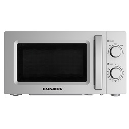 Hausberg HB-8008GR szürke mikrohullámú sütő 20L 700W (Újracsomagolt)