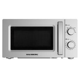 Hausberg HB-8008GR szürke mikrohullámú sütő 20L 700W (Újracsomagolt)