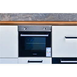 Hausberg HB-8061IN inox, beépíthető, sütőtér:76L, grill, elektromos sütő