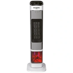 Hausberg HB-8219AB digitális, 2000W, kerámia fűtéssel, láng hatással, távirányitással, időzítővel,elektromos kandalló