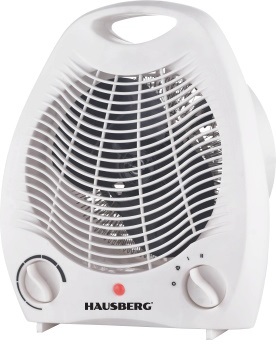 Hausberg HB-8501AB 2000W fehér elektromos hősugárzó ventillátorral