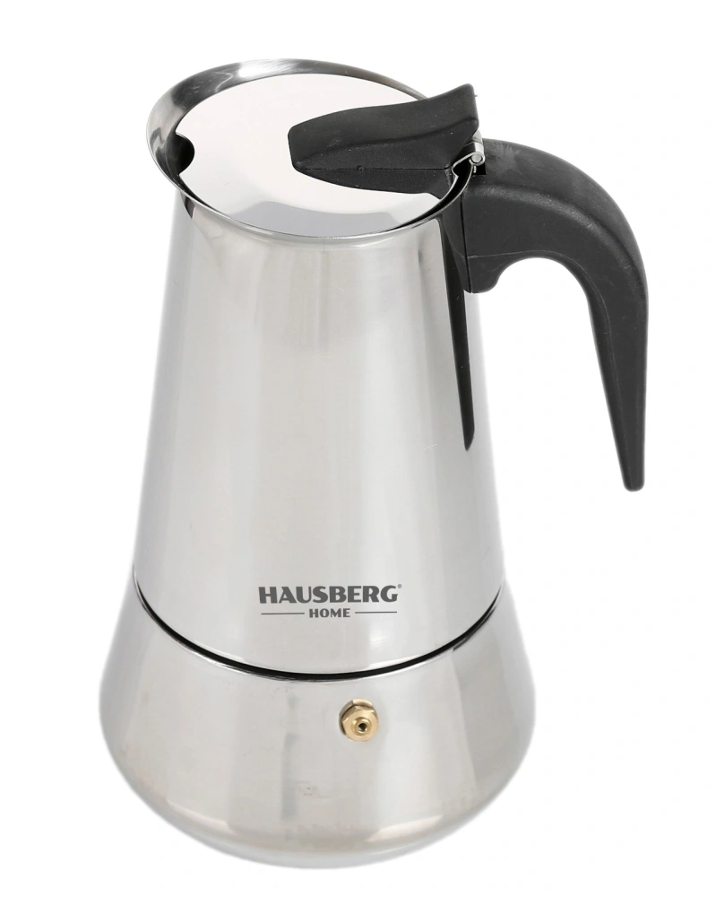 Hausberg HB-H 461 rozsdamentes acél 6 személyes kotyogós kávéfőző