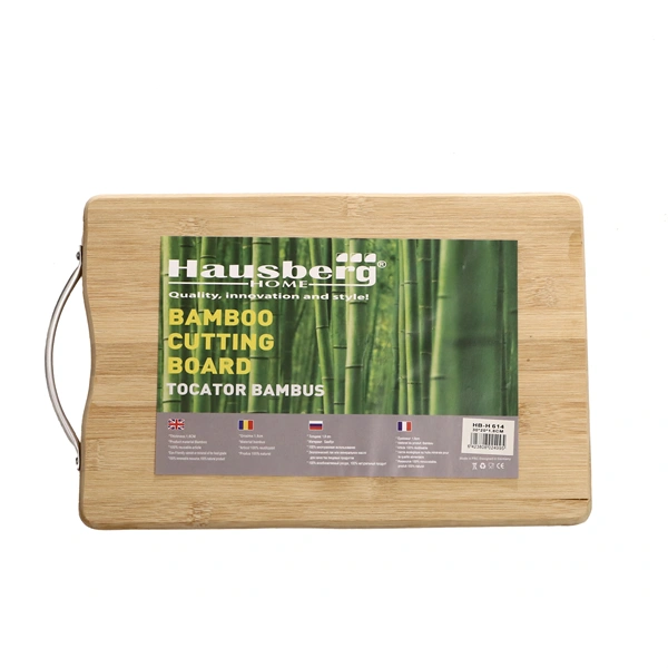 Hausberg HB-H 614 bambusz fa vágódeszka 30 x 20 cm