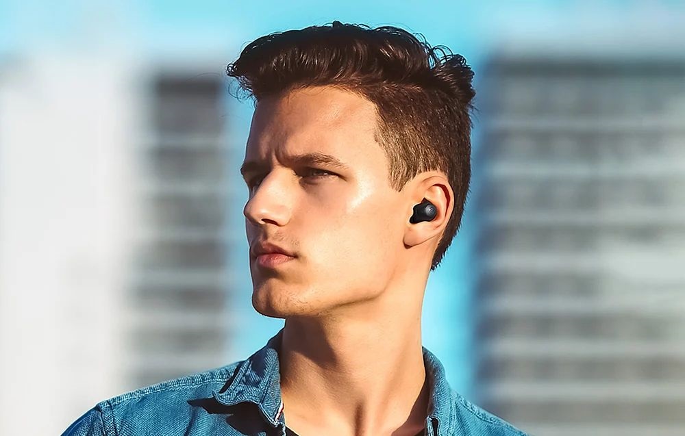 Haylou GT1 2023 True Wireless Bluetooth fekete fülhallgató