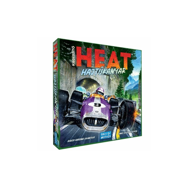 Heat: Hajtűkanyar társasjáték