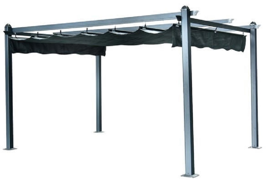 Hecht HECHTPERGOLA4X3 alumínium szürke kerti pavilon