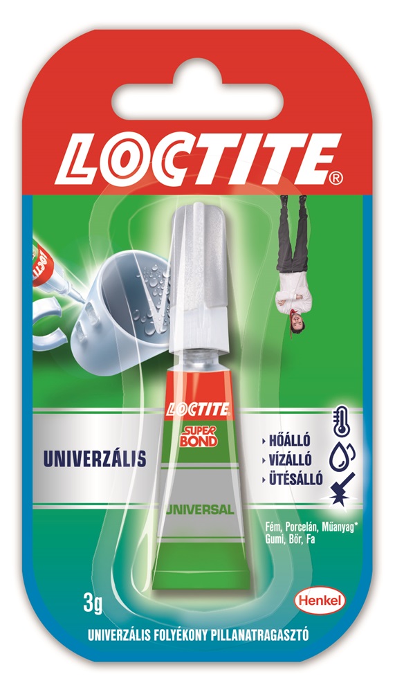 Henkel Loctite Super Bond Liquid 3 g folyékony pillanatragasztó
