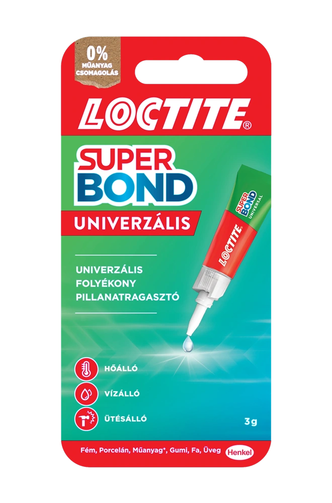 Henkel Loctite Super Bond Liquid 3 g folyékony pillanatragasztó