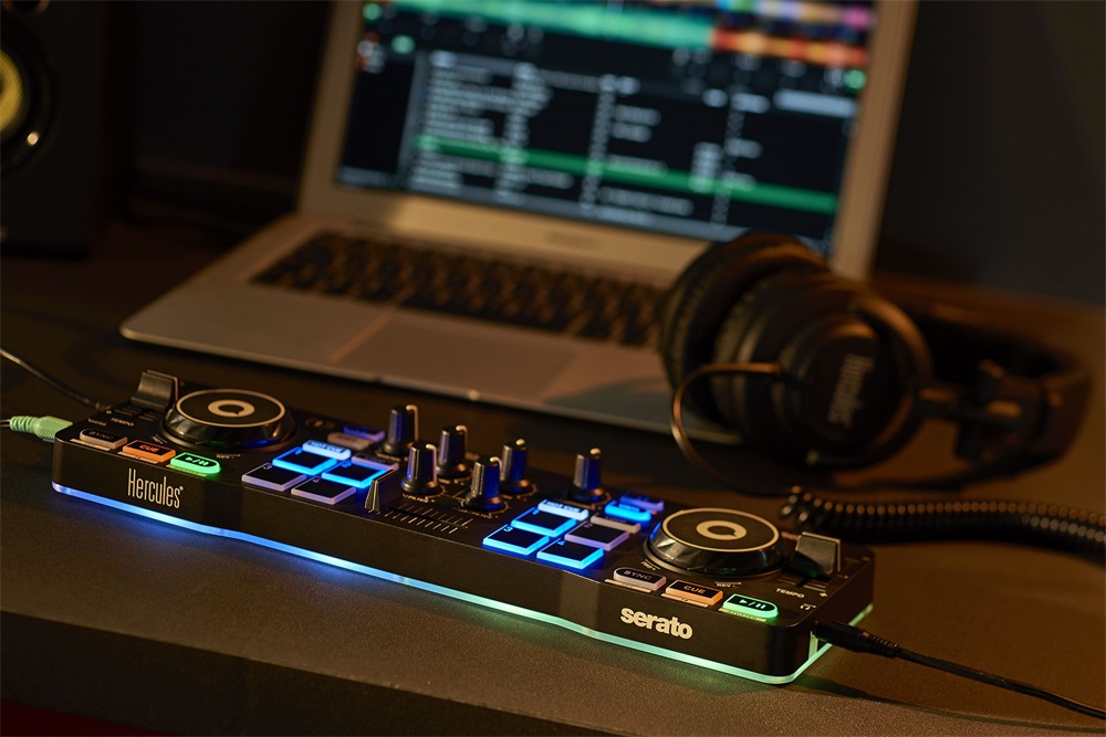 Hercules 4780884 DJ Control Starlight kompakt DJ kontroller