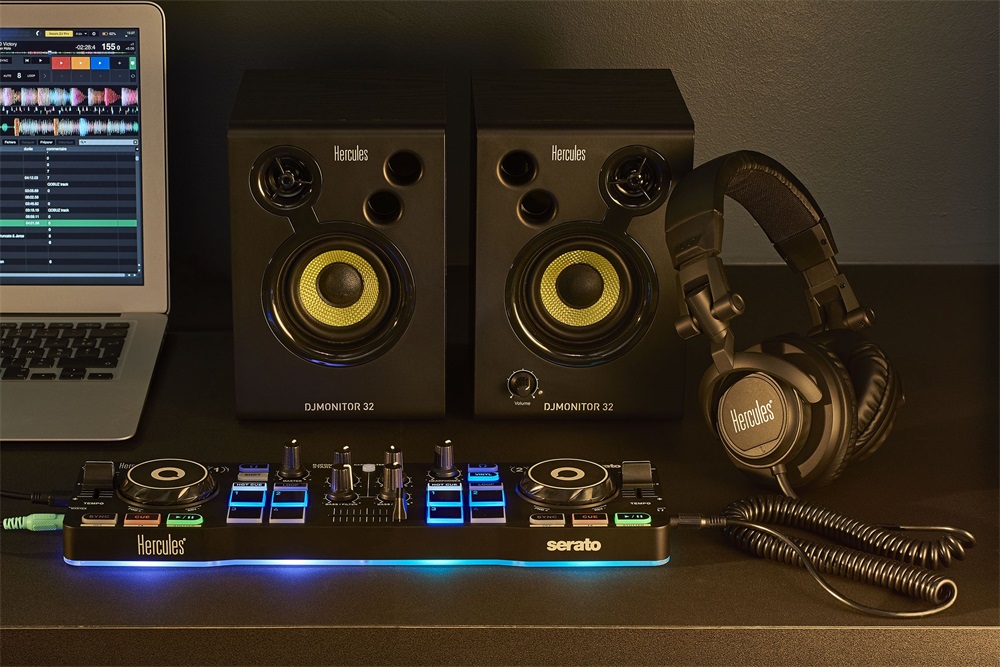 Hercules 4780890 DJStarter Kit Serato DJ Lite hangkeverő szett