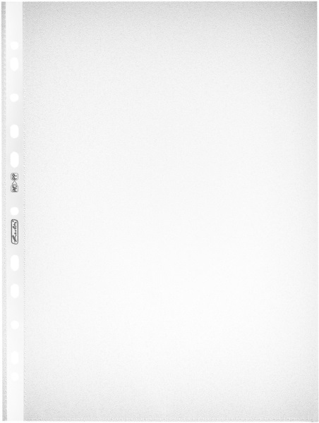 Herlitz A4 víztiszta 50mikron 10db-os lefűzhető genotherm
