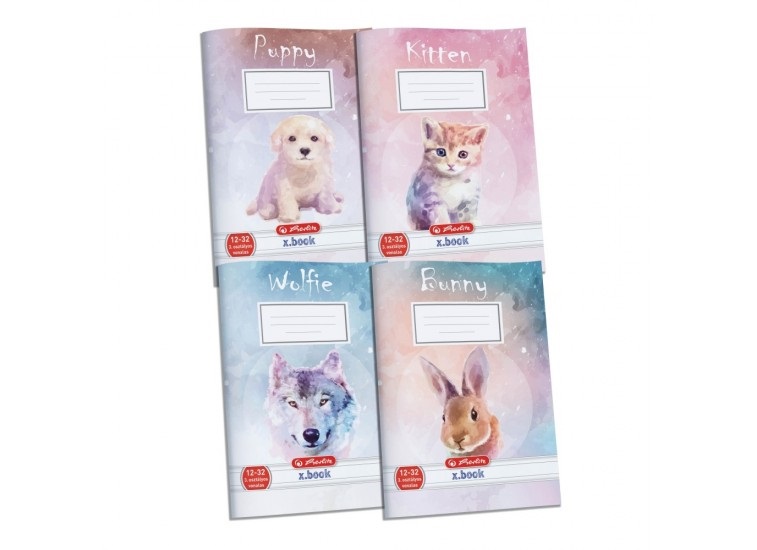 Herlitz Animals A5 16-32 2.osztályos füzet