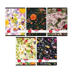 Herlitz Flower A5 27-32 kockás füzet