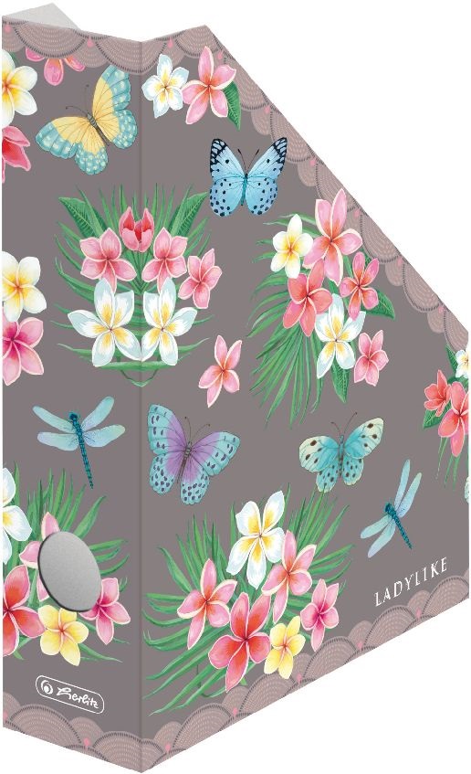 Herlitz Ladylike Butterflies 7cm karton iratpapucs