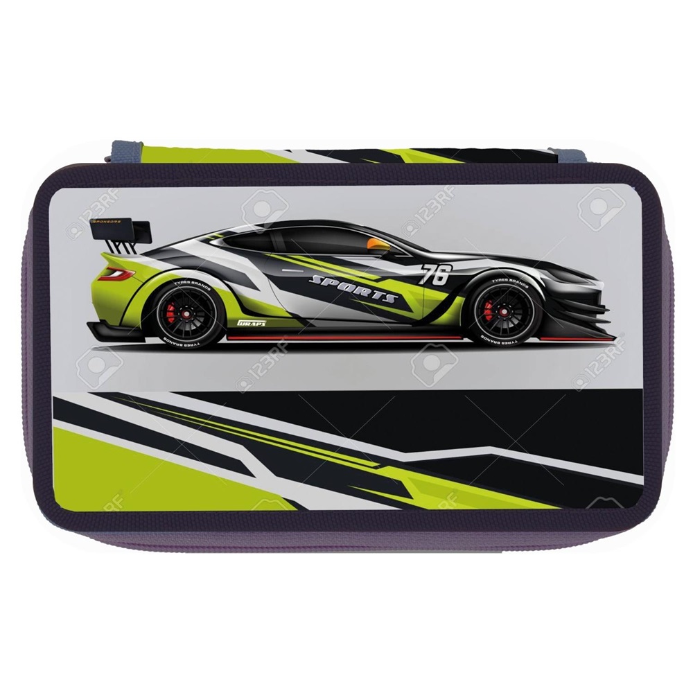 Herlitz Space Car 3 emeletes tolltartó