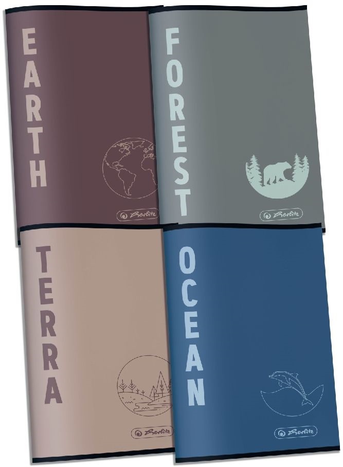 Herlitz Terra  A5 21-32 vonalas füzet