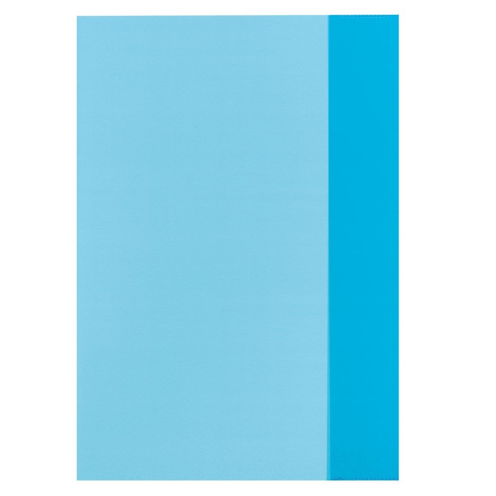 Herlitz A4 átlátszó kék füzetborító