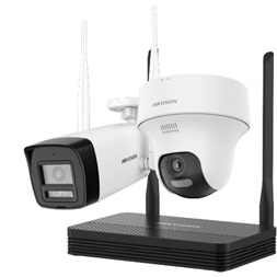 HiLook DS-J142I(STD)/IKS-2044BTH-PH/W /1x4MP csőkamera+1x4MP turret kamera+1xNVS/ EasyLink IP Wifi Szett