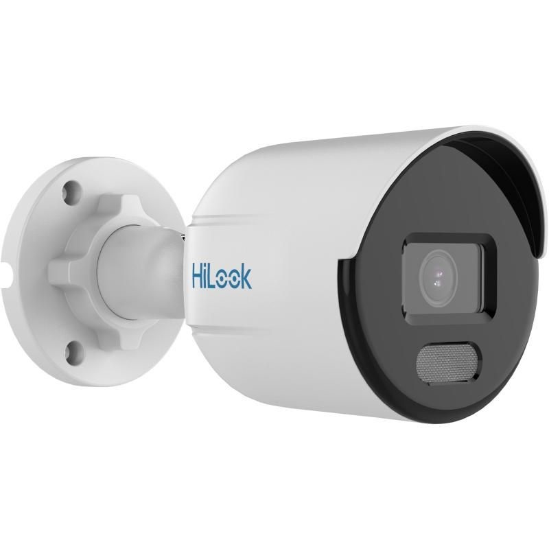 HiLook IPC-B129HA(2.8mm) /Kültéri/2MP/2,8mm/Láthatófény 30m/DWDR/MD 2.0/ColorVu PoE IP csőkamera