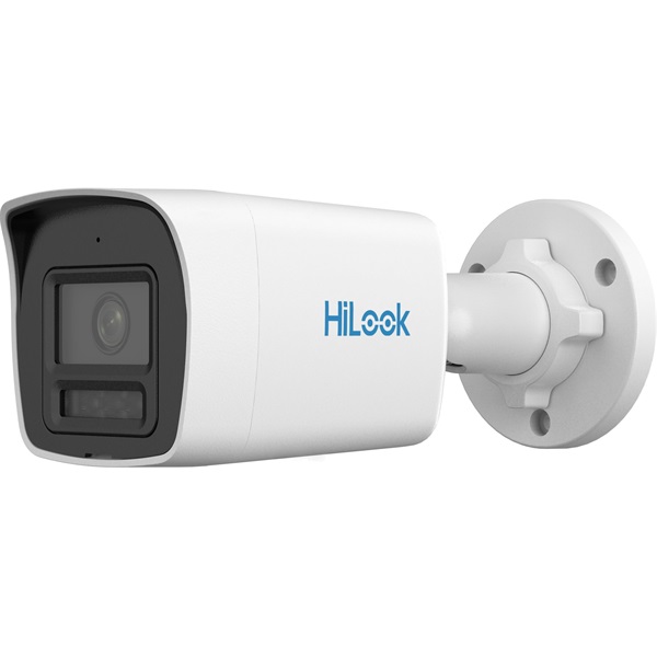 HiLook IPC-B149HA-LU(2.8mm) /Kültéri/4MP/2,8mm/Láthatófény 30m/WDR/MD 2.0/Smart Hybrid Light ColorVu PoE IP csőkamera