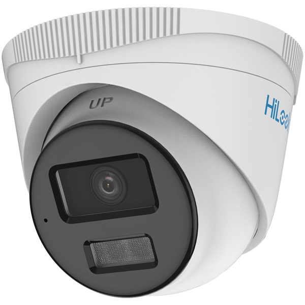 HiLook IPC-T229HA-LU(2.8mm)/Kültéri/2MP/2,8mm/Láthatófény 30m/DWDR/ColorVu/MD 2.0/Smart Hybrid Light PoE IP turretkamera