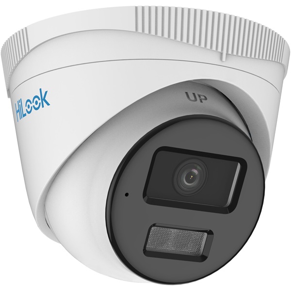 HiLook IPC-T249HA-LU(2.8mm)/Kültéri/4MP/2,8mm/Láthatófény 30m/WDR/ColorVu/MD 2.0/Smart Hybrid Light PoE IP turret kamera