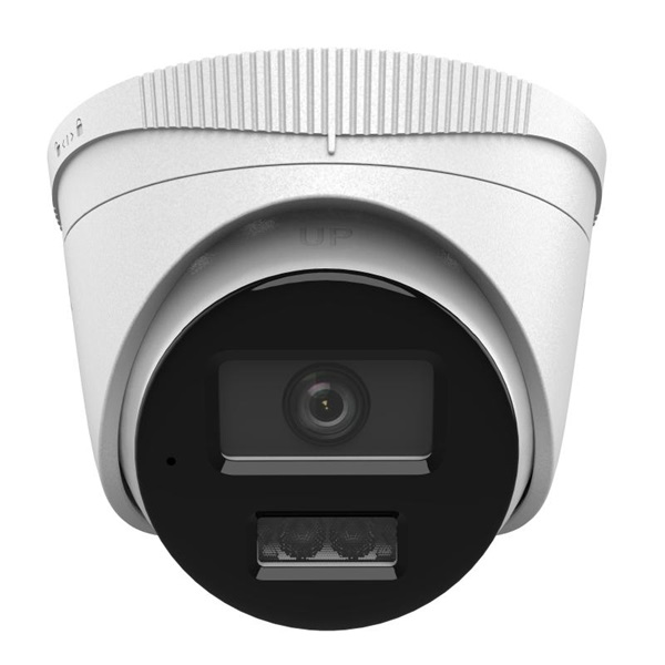 HiLook IPC-T280HA-LU(2.8mm) /Kültéri/8MP/2,8mm/IR/Láthatófény 30m/WDR/MD 2.0/Smart Hybrid Light PoE IP turret kamera