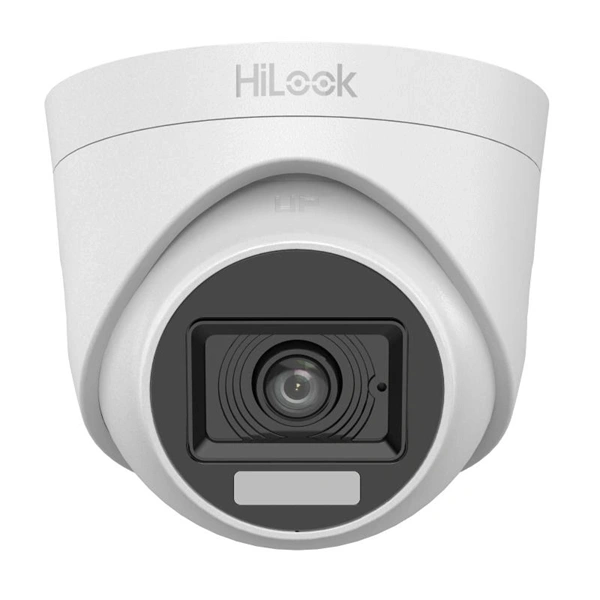 HiLook THC-T157-LPS  /beltéri/5MP/3,6mm/IR/Láthatófény 20m/4in1/Smart-Hybrid Light analóg turret kamera