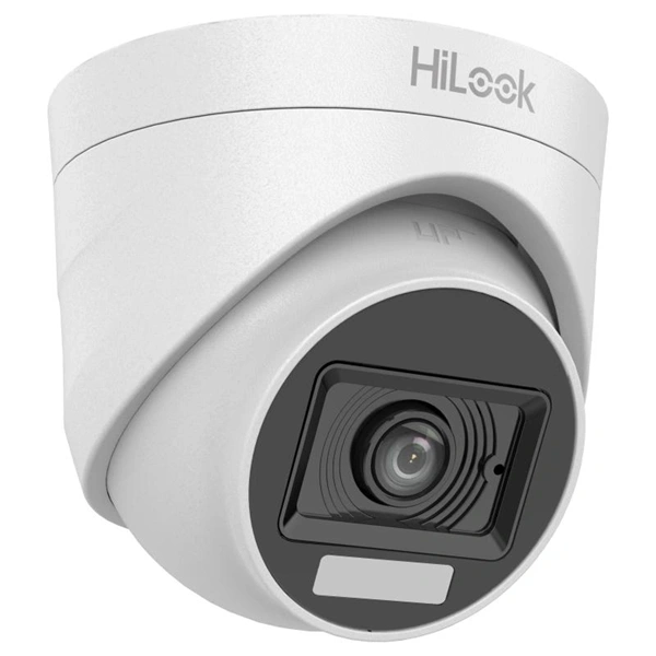 HiLook THC-T157-LPS  /beltéri/5MP/3,6mm/IR/Láthatófény 20m/4in1/Smart-Hybrid Light analóg turret kamera
