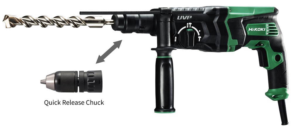 Hikoki DH28PMY2 SDS-Plus fúró-vésőkalapács