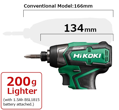 Hikoki WH18DD-BASIC akkumulátoros ütvecsavarozó
