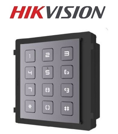 Hikvision DS-KD-KP billentyűzet bővítő modul DS-KD8003-IME1 moduláris video kaputelefon kültéri egységhez