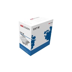 Hikvision DS-1LN5E-E/E (Cat5e, PVC, oxigénmentes réz, szürke, 305m) UTP fali kábel