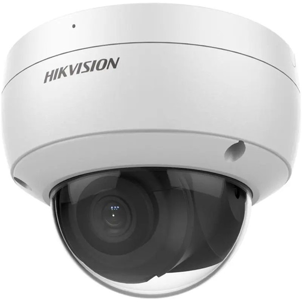 Hikvision DS-2CD2163G2-IU (6MP, 2,8mm, kültéri, H265+, IP67, IR30m, ICR, WDR, 3DNR, SD, PoE, IK10) IP dómkamera